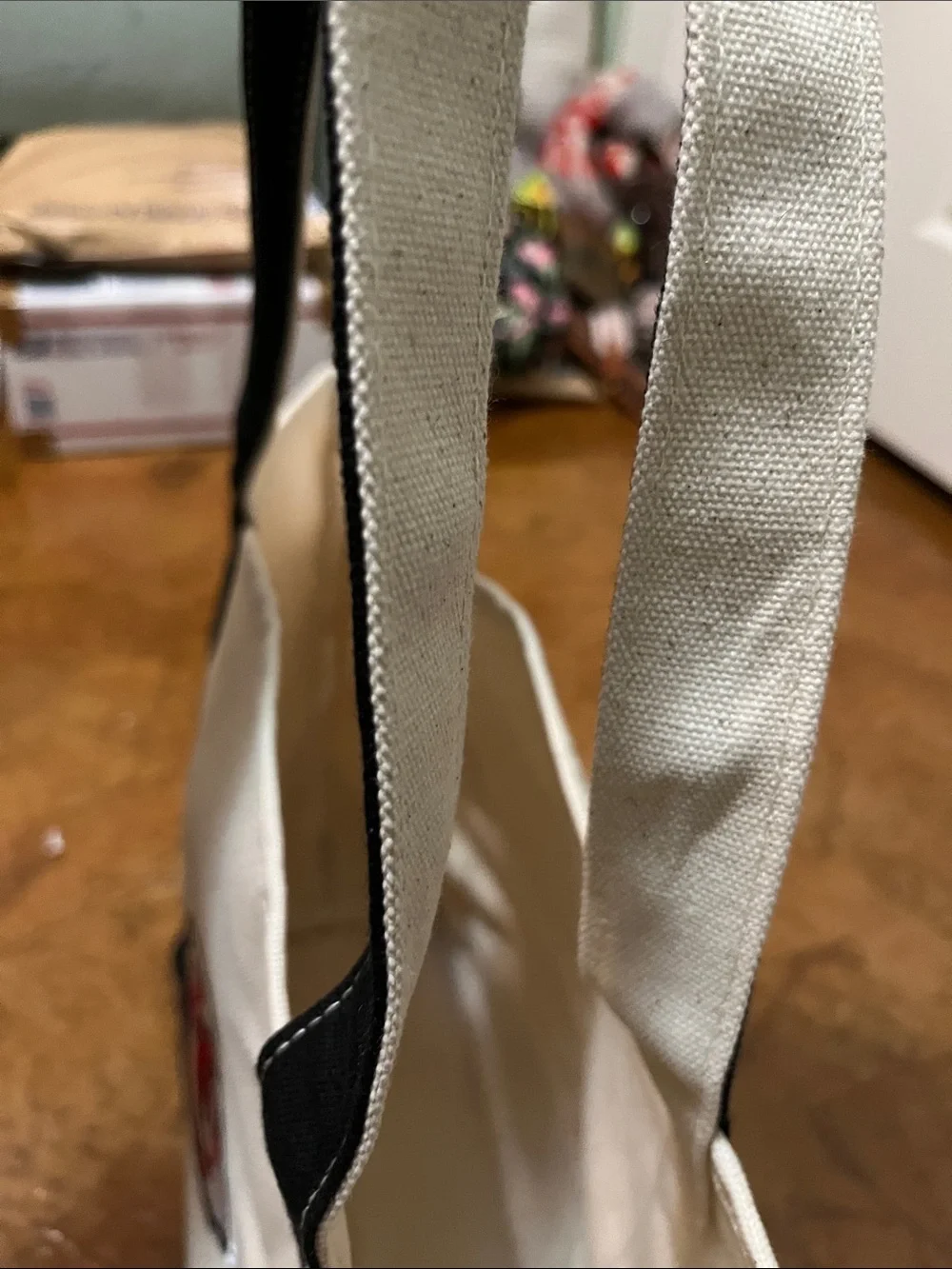 NEW Logo Brands Kansas City Canvas Tote Lg